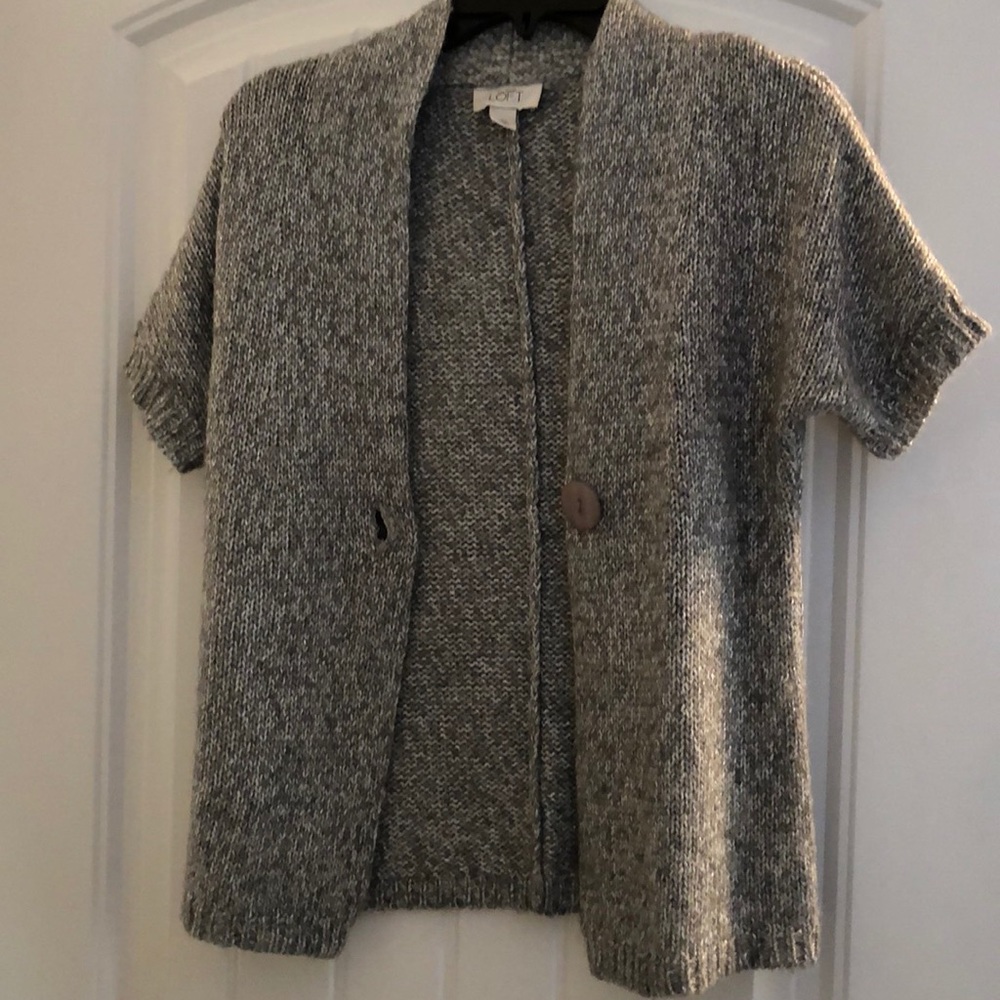 Silver sweater